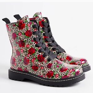 Torrid Betsey Johnson Combat Boots